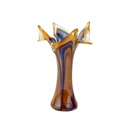 Onda Glass Tortoiseshell Twisted Flower Vase 51 Onda Glass Tortoiseshell Twisted Flower Vase 51