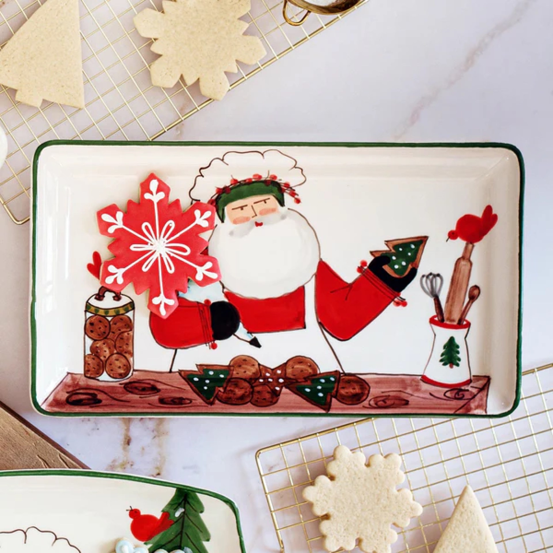 Old St. Nick 2025 Limited Edition Rectangular Platter 58 Old St. Nick 2025 Limited Edition Rectangular Platter 58