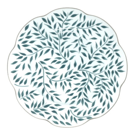 OLIVIER GREEN W/ GREEN FILET - DINNER PLATE 11 OLIVIER GREEN W/ GREEN FILET - DINNER PLATE 11