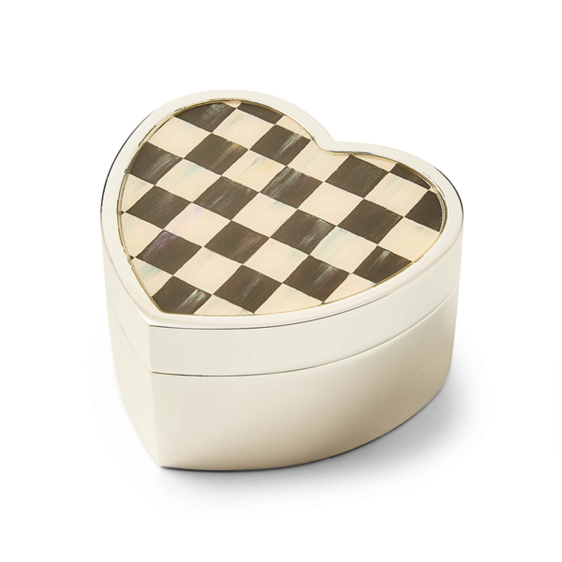 Courtly Check Heart Trinket Box 1 Courtly Check Heart Trinket Box 1