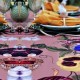 TABLECLOTH ROUND DIAMETER PENSAMIENTOS PINK300CM 55 TABLECLOTH ROUND DIAMETER PENSAMIENTOS PINK300CM 55