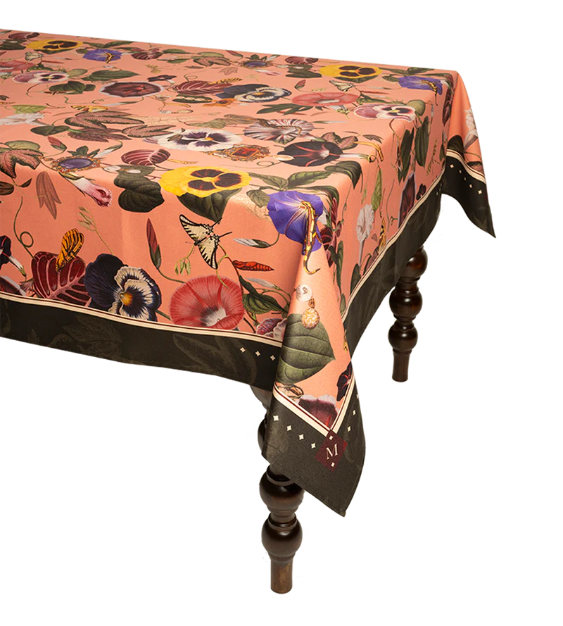 TABLECLOTH PENSAMIENTOS PINK 300CM 12 TABLECLOTH PENSAMIENTOS PINK 300CM 12