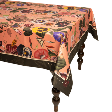 TABLECLOTH PENSAMIENTOS PINK 250CM 11 TABLECLOTH PENSAMIENTOS PINK 250CM 11