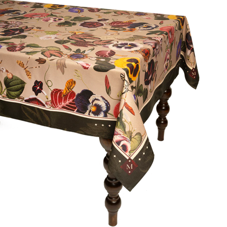 TABLECLOTH PENSAMIENTOS MINT 300 CM 14 TABLECLOTH PENSAMIENTOS MINT 300 CM 14