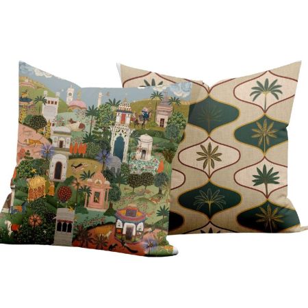 LARGE PILLOW THAI TAUPE 37 LARGE PILLOW THAI TAUPE 37
