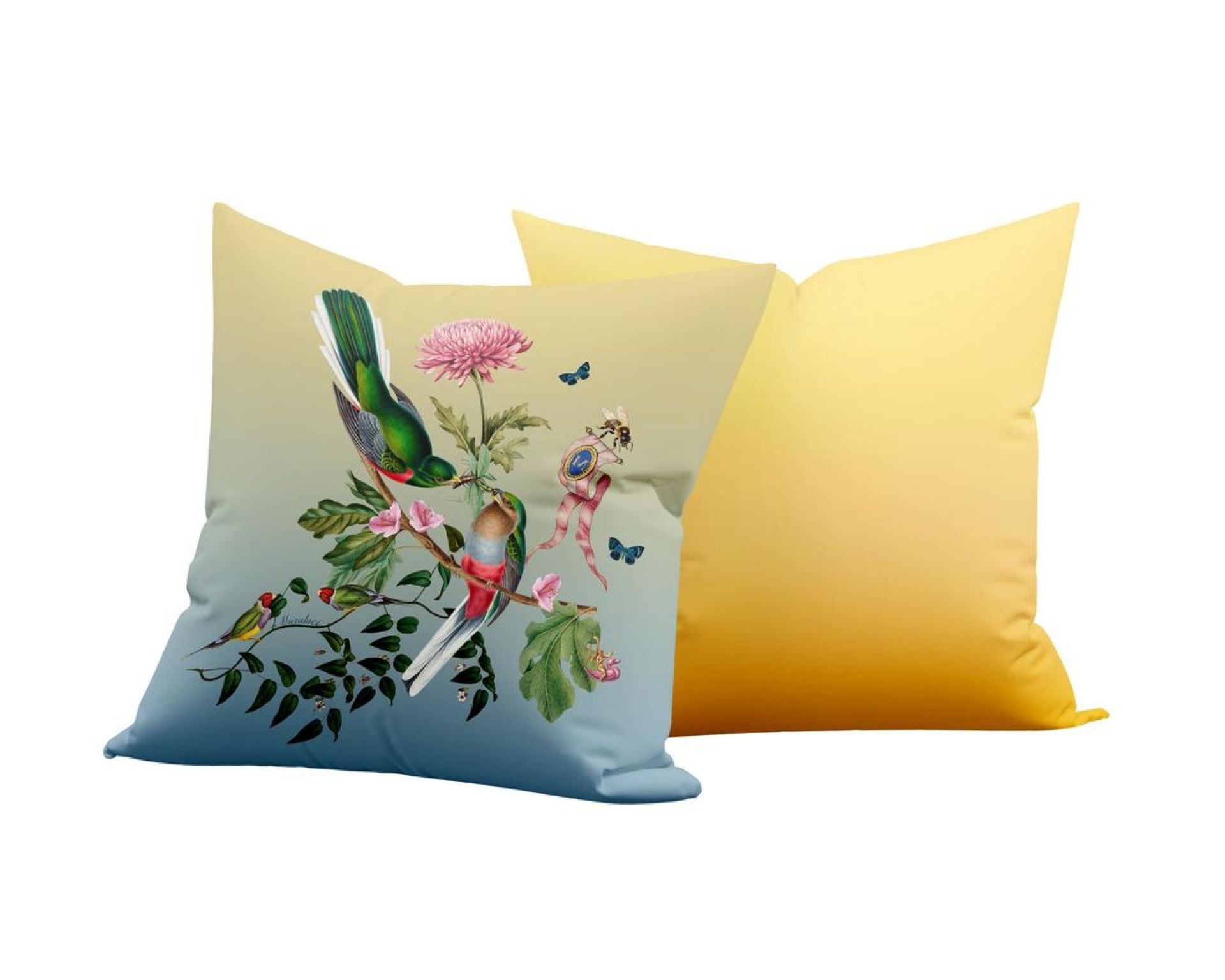 LARGE PILLOW ALEGORIA YELLOW 36 LARGE PILLOW ALEGORIA YELLOW 36