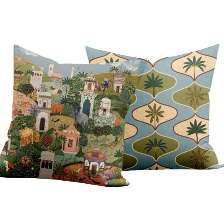 LARGE PILLOW THAI BLUE 31 LARGE PILLOW THAI BLUE 31