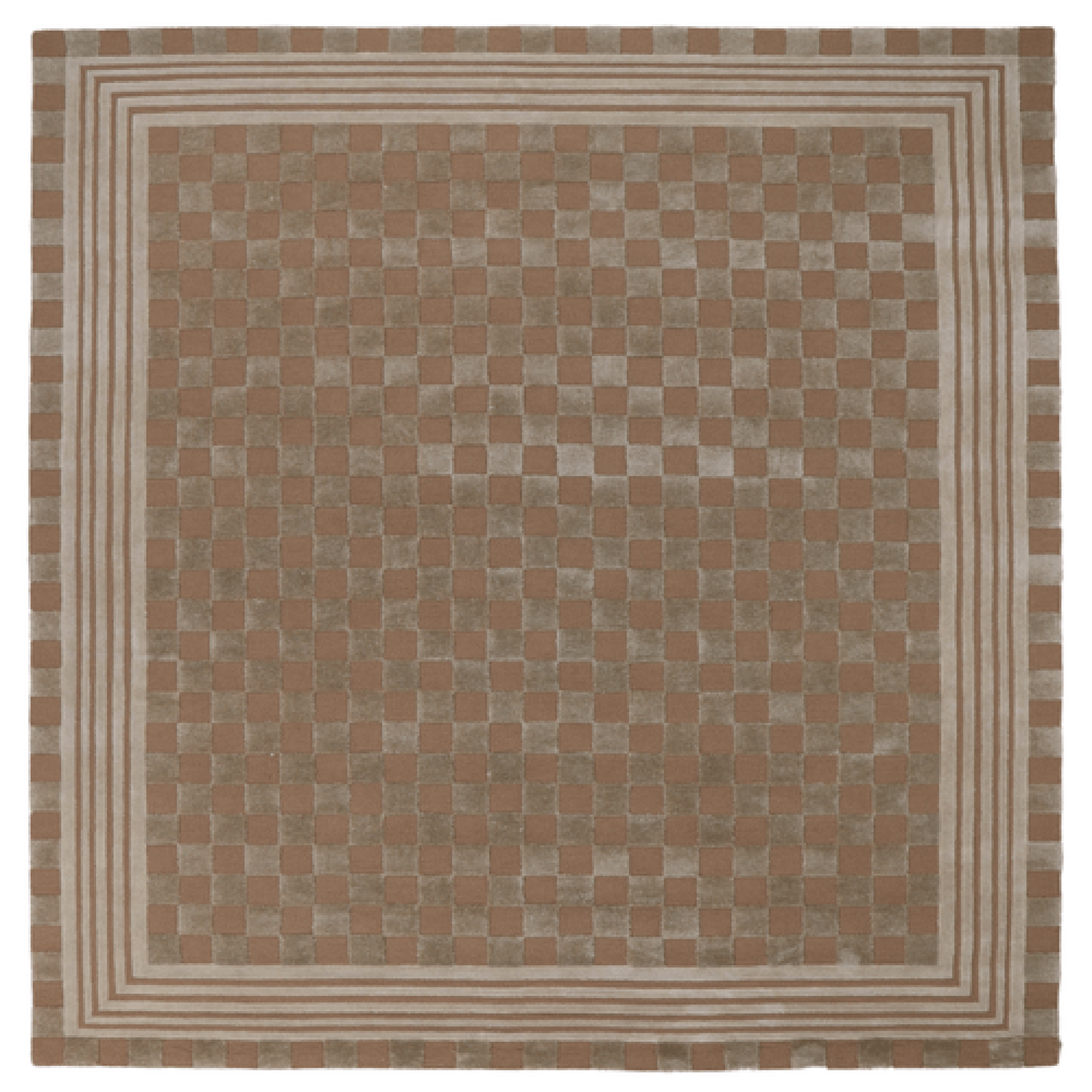 mocha tonal check 8' x 10' rug 2 mocha tonal check 8' x 10' rug 2