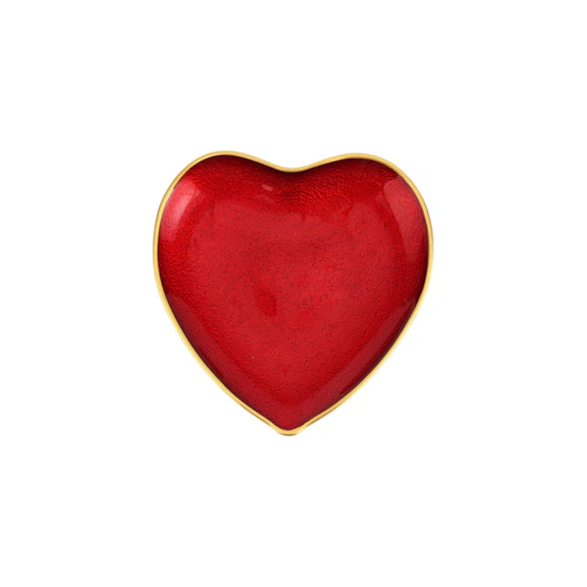 Baroque Glass Red Heart Plate 30 Baroque Glass Red Heart Plate 30