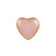Baroque Glass Pink Heart Cocktail Plate 25 Baroque Glass Pink Heart Cocktail Plate 25