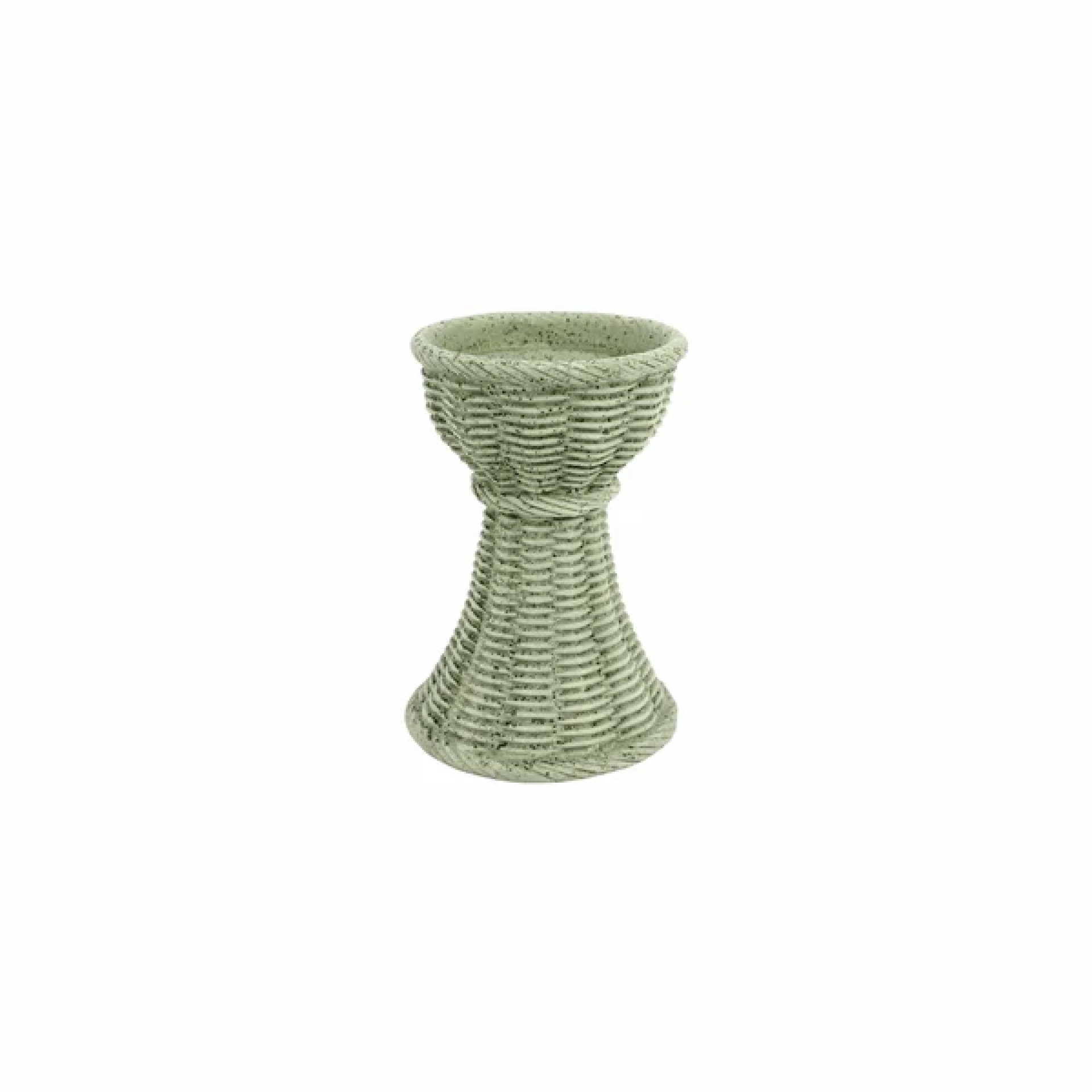 Casa Sage Green Medium Candlestick 16 Casa Sage Green Medium Candlestick 16