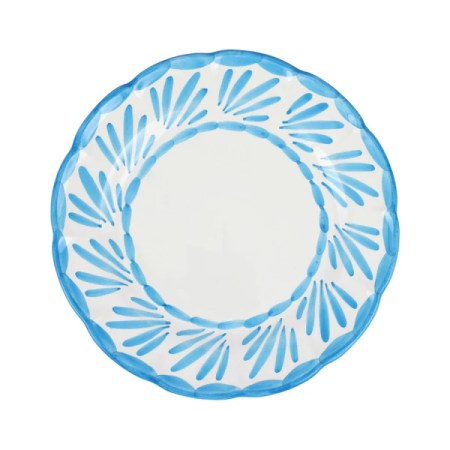 Arezzo Aqua Dinner Plate 14 Arezzo Aqua Dinner Plate 14
