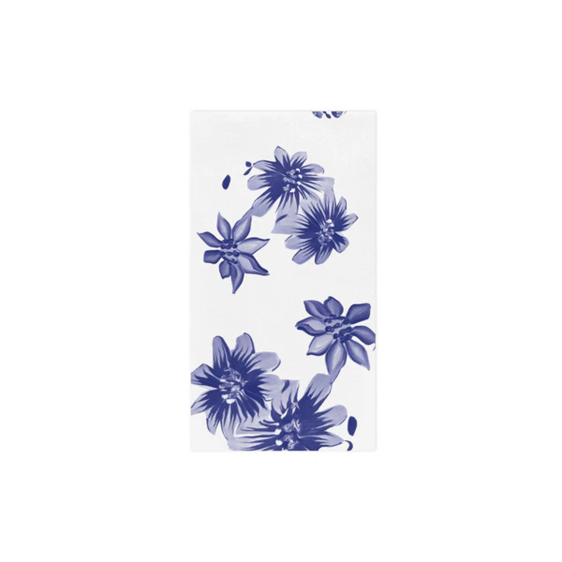 Papersoft Napkins Blue and White Floral Guest Towels (Pack of 20) 4 Papersoft Napkins Blue and White Floral Guest Towels (Pack of 20) 4