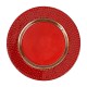 Pelli Glass Red Charger 29 Pelli Glass Red Charger 29