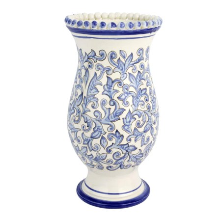 Scorrimento Blu Tall Vase 18 Scorrimento Blu Tall Vase 18