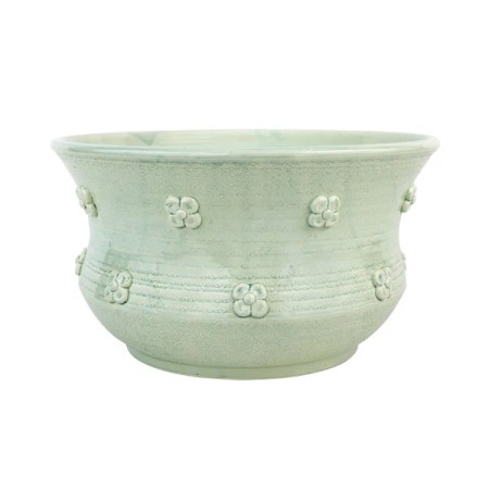Giardino di Fiori Celadon Round Planter 19 Giardino di Fiori Celadon Round Planter 19