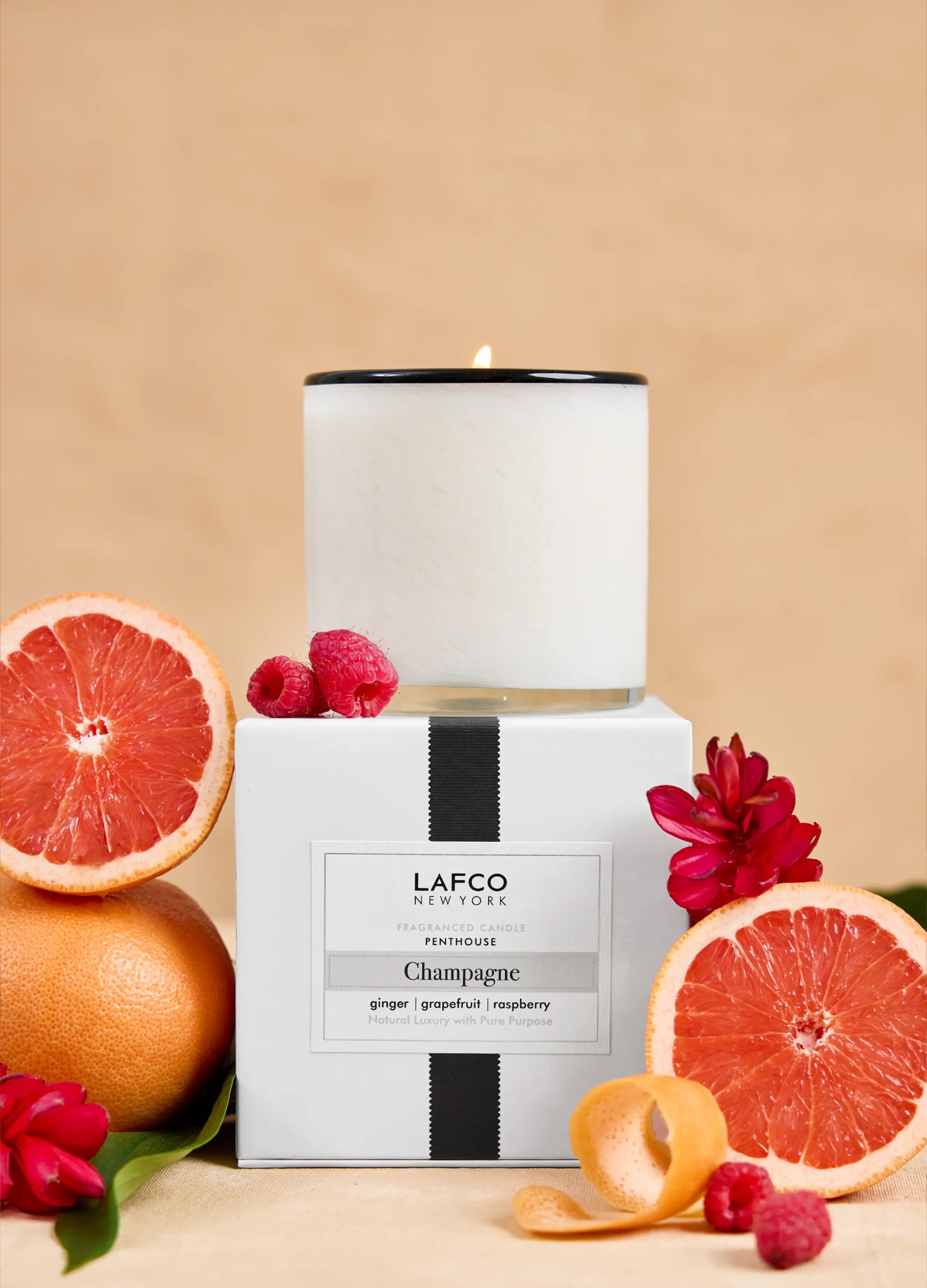 Champagne Signature Candle 15.5oz 4 Champagne Signature Candle 15.5oz 4