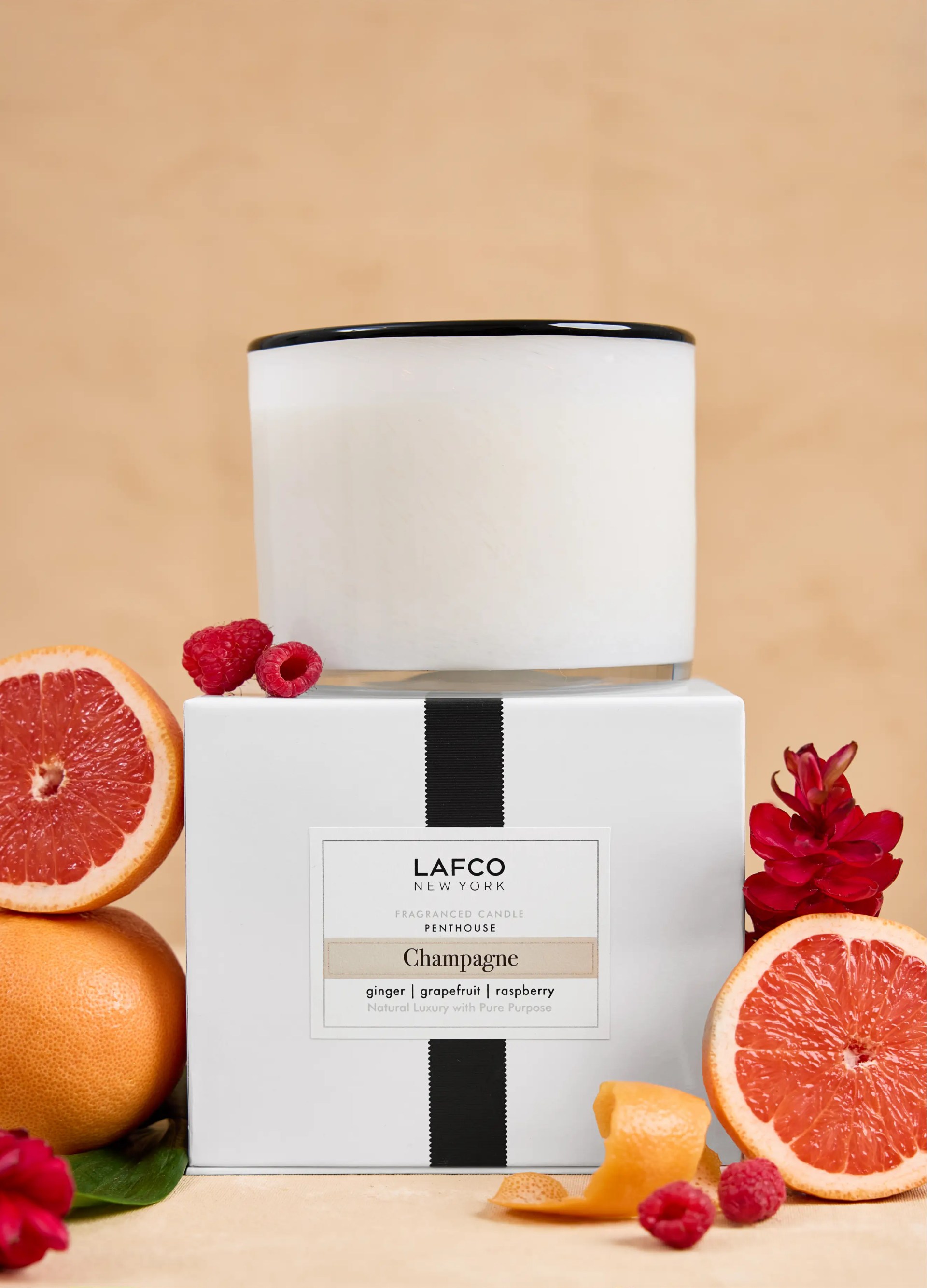 Champagne 3-Wick Candle 5 Champagne 3-Wick Candle 5