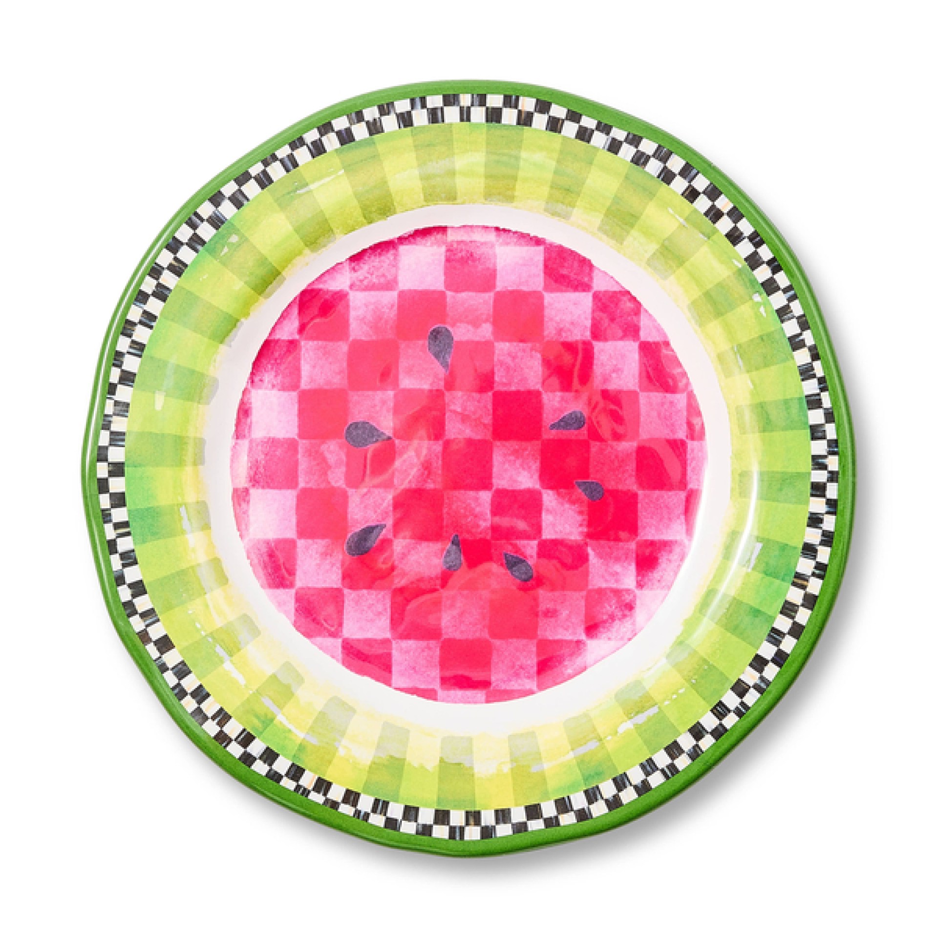 watermelon melamine dinner plates, set of 4 3 watermelon melamine dinner plates, set of 4 3