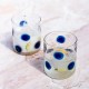 Drop Blue Double Old Fashioned - Set Of 2 3 Drop Blue Double Old Fashioned - Set Of 2 3