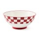 cherry check serving bowl 66 cherry check serving bowl 66