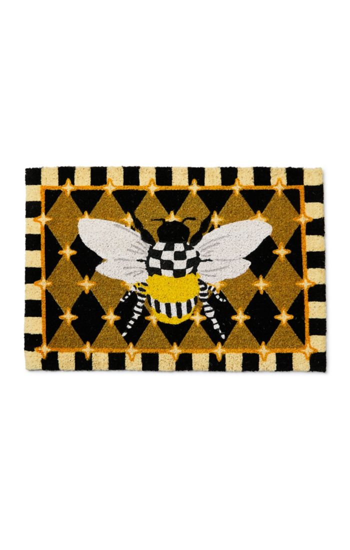 honeycomb with bees entrance mat 13 honeycomb with bees entrance mat 13