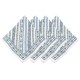 Seville Stripe Napkin Set/4 - Green 30 Seville Stripe Napkin Set/4 - Green 30