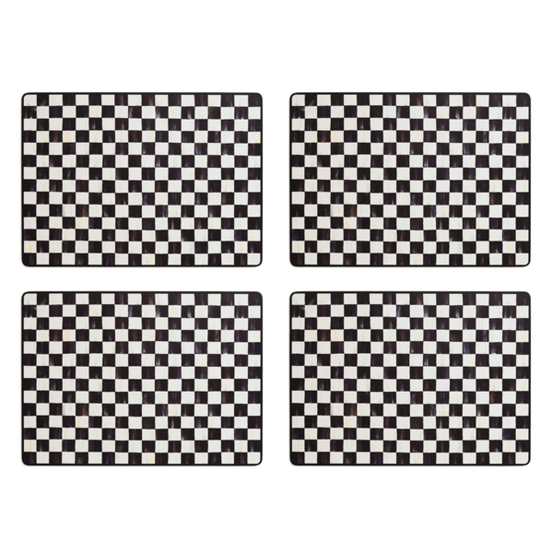 courtly checked cork back placemat, set of 4 9 courtly checked cork back placemat, set of 4 9