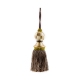 mocha check tassel 42 mocha check tassel 42