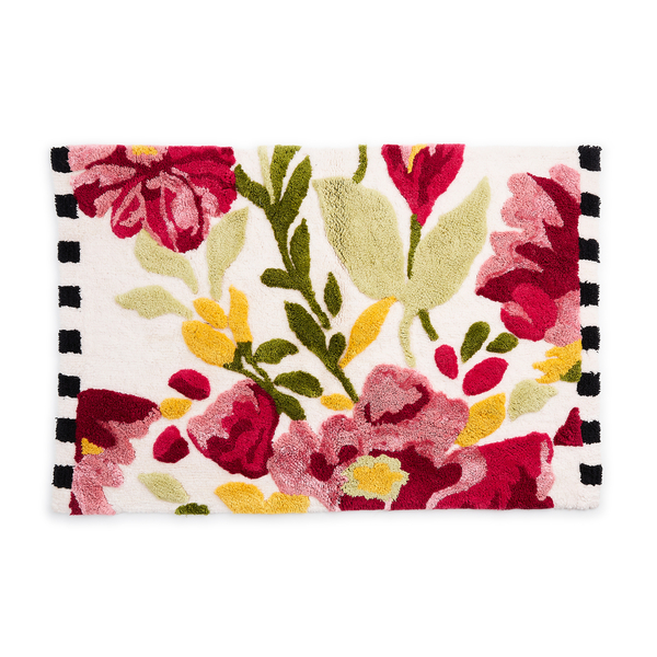 spring floral bath rug 59 spring floral bath rug 59