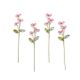 pink pansy beaded flower stem, set of 4 65 pink pansy beaded flower stem, set of 4 65