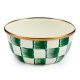 emerald check pinch bowl 36 emerald check pinch bowl 36