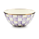 violet check small everyday bowl 112 violet check small everyday bowl 112