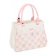 rosy check doodles handbag vase 32 rosy check doodles handbag vase 32