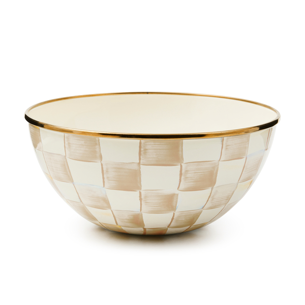 mocha check small everyday bowl 68 mocha check small everyday bowl 68