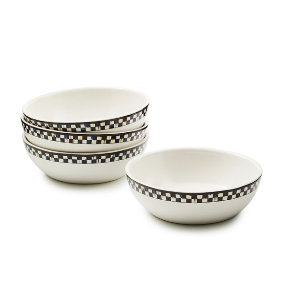 courtly check everyday bowls, set of 4 121 courtly check everyday bowls, set of 4 121