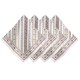Seville Stripe Napkin Set/4 -Natural 31 Seville Stripe Napkin Set/4 -Natural 31