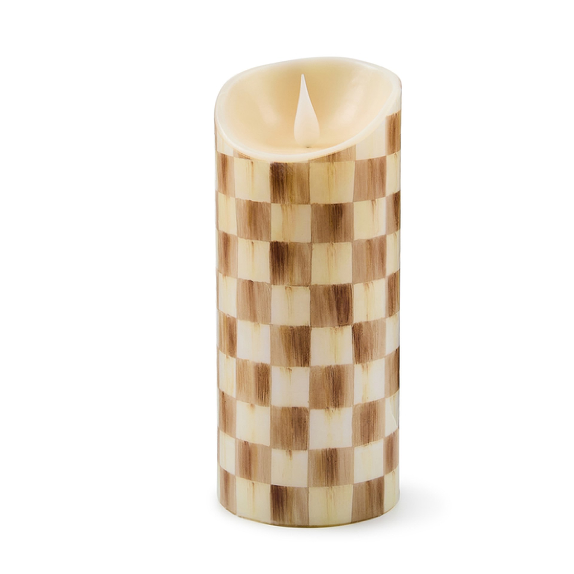 mocha check flameless 7 mocha check flameless 7