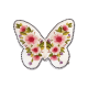 butterfly shaped floral throw pillow 41 butterfly shaped floral throw pillow 41