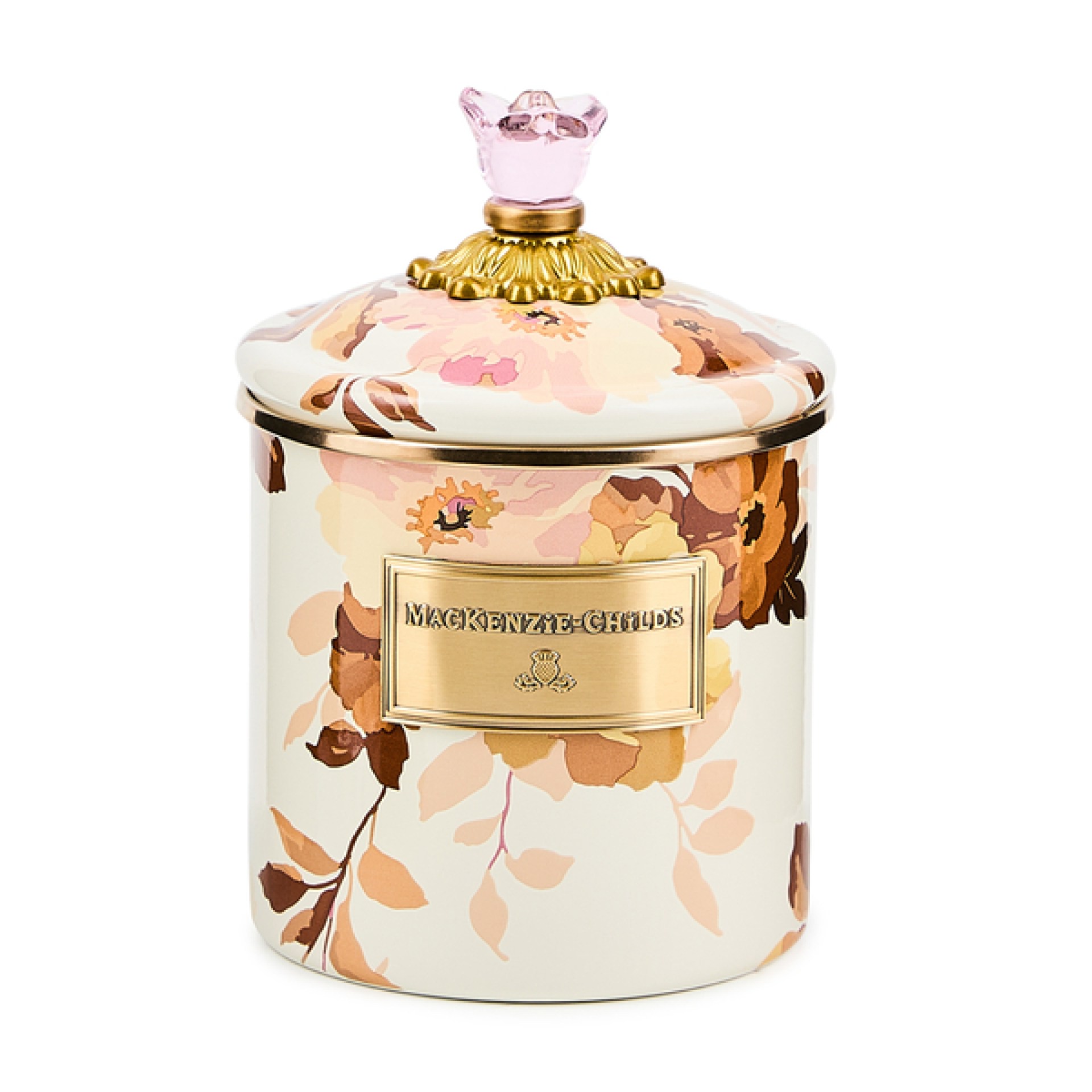 wild rose white small canister 14 wild rose white small canister 14
