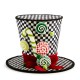 check it out top hat fabric tree topper 77 check it out top hat fabric tree topper 77