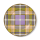 tartan violet salad/dessert plate 74 tartan violet salad/dessert plate 74