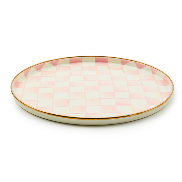 rosy check round tray 245 rosy check round tray 245