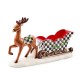 holly deer sleigh ceramic candy dish 56 holly deer sleigh ceramic candy dish 56