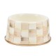 mocha check medium pet dish 153 mocha check medium pet dish 153