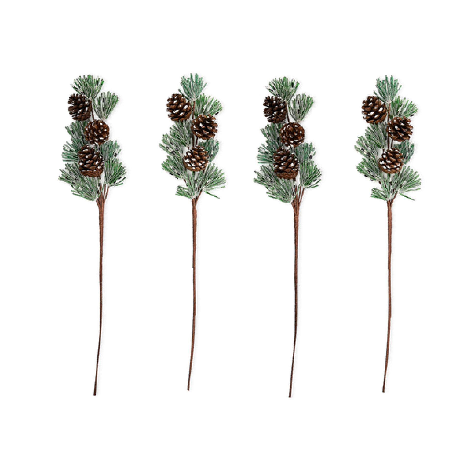 pinecone beaded stems, set of 4 100 pinecone beaded stems, set of 4 100
