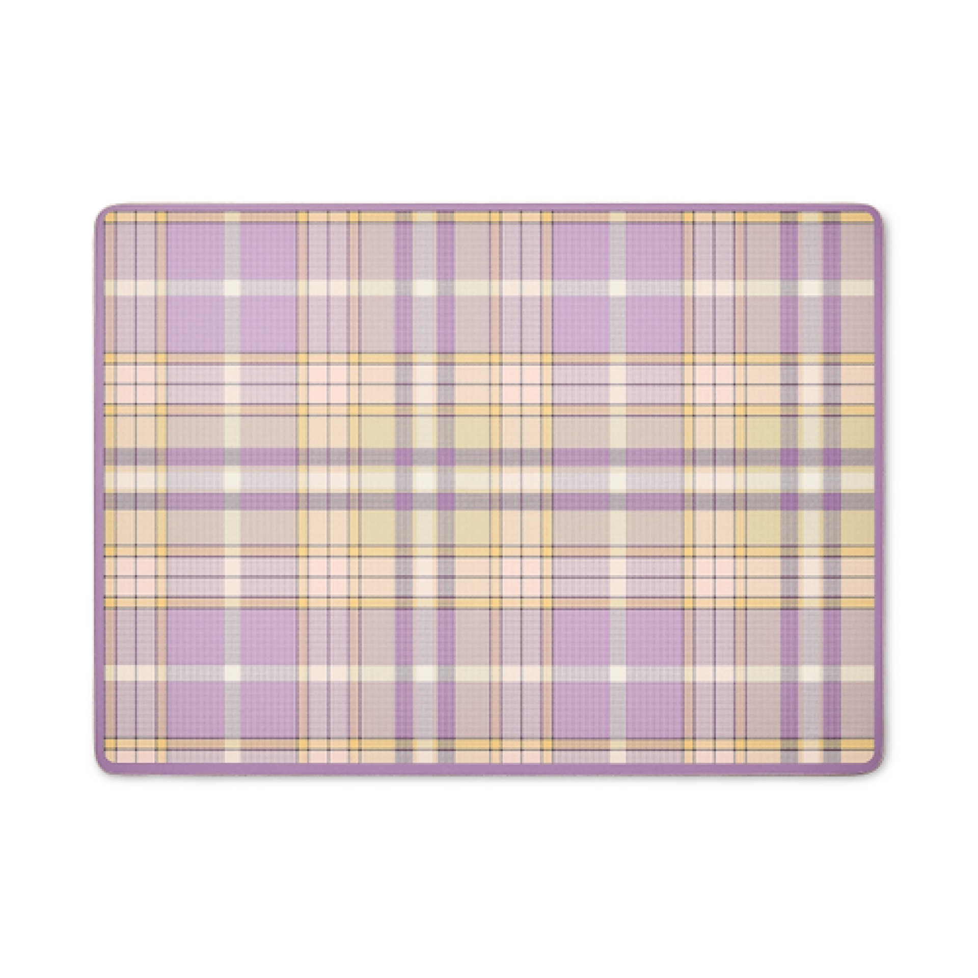tartan violet cork back placemats, set of 4 154 tartan violet cork back placemats, set of 4 154