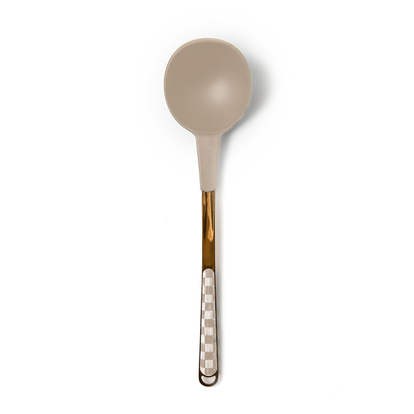 mocha check ladle 11 mocha check ladle 11