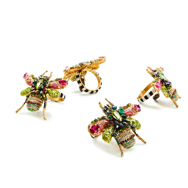 beetle napkin rings, set of 4 154 beetle napkin rings, set of 4 154