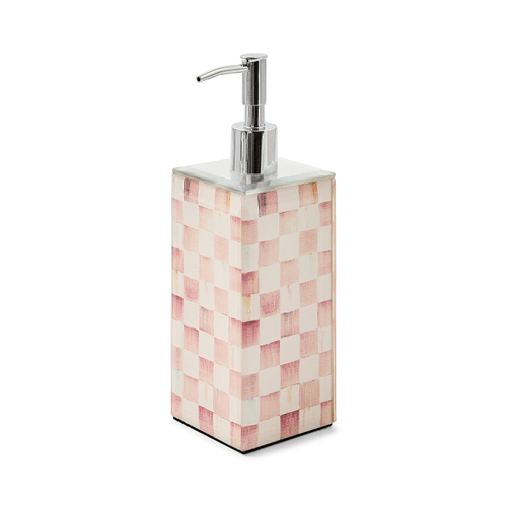 rosy check glass soap pump 89 rosy check glass soap pump 89